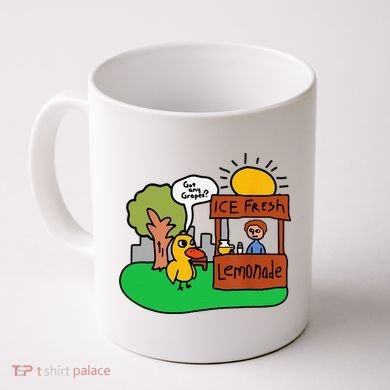 Ice Fresh Lemonade Got Any Grapes Duck Funny Gift Coffee Mug