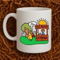 Ice Fresh Lemonade Got Any Grapes Duck Funny Gift Coffee Mug thumb 2