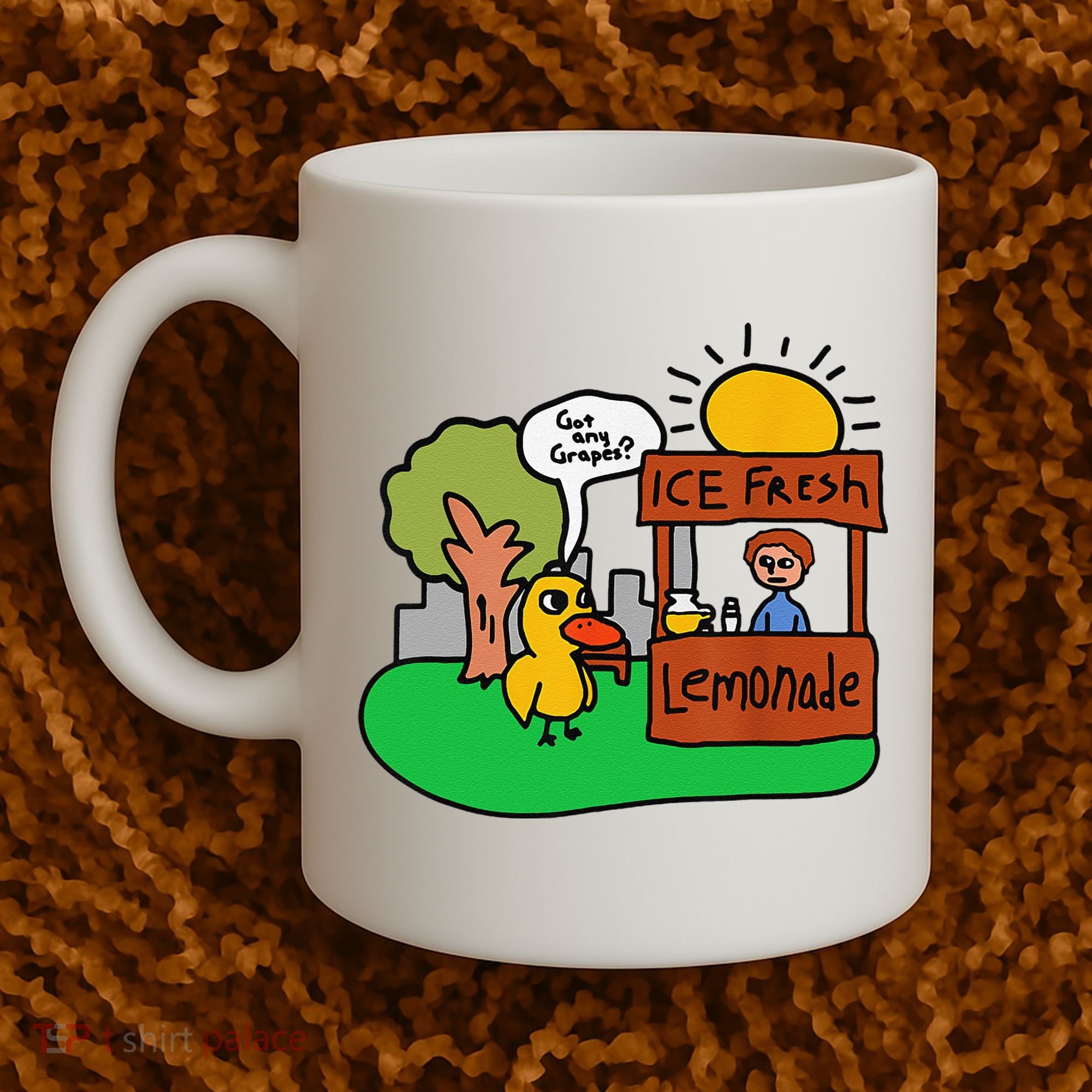 Ice Fresh Lemonade Got Any Grapes Duck Funny Gift Coffee Mug