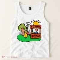 Ice Fresh Lemonade Got Any Grapes Duck Funny Gift Tank Top thumb 2
