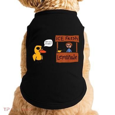 Ice Fresh Lemonade Got Any Grapes Duck Funny Ice Fresh Doggie Tank