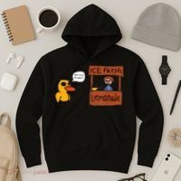Ice Fresh Lemonade Got Any Grapes Duck Funny Ice Fresh Hoodie thumb 3