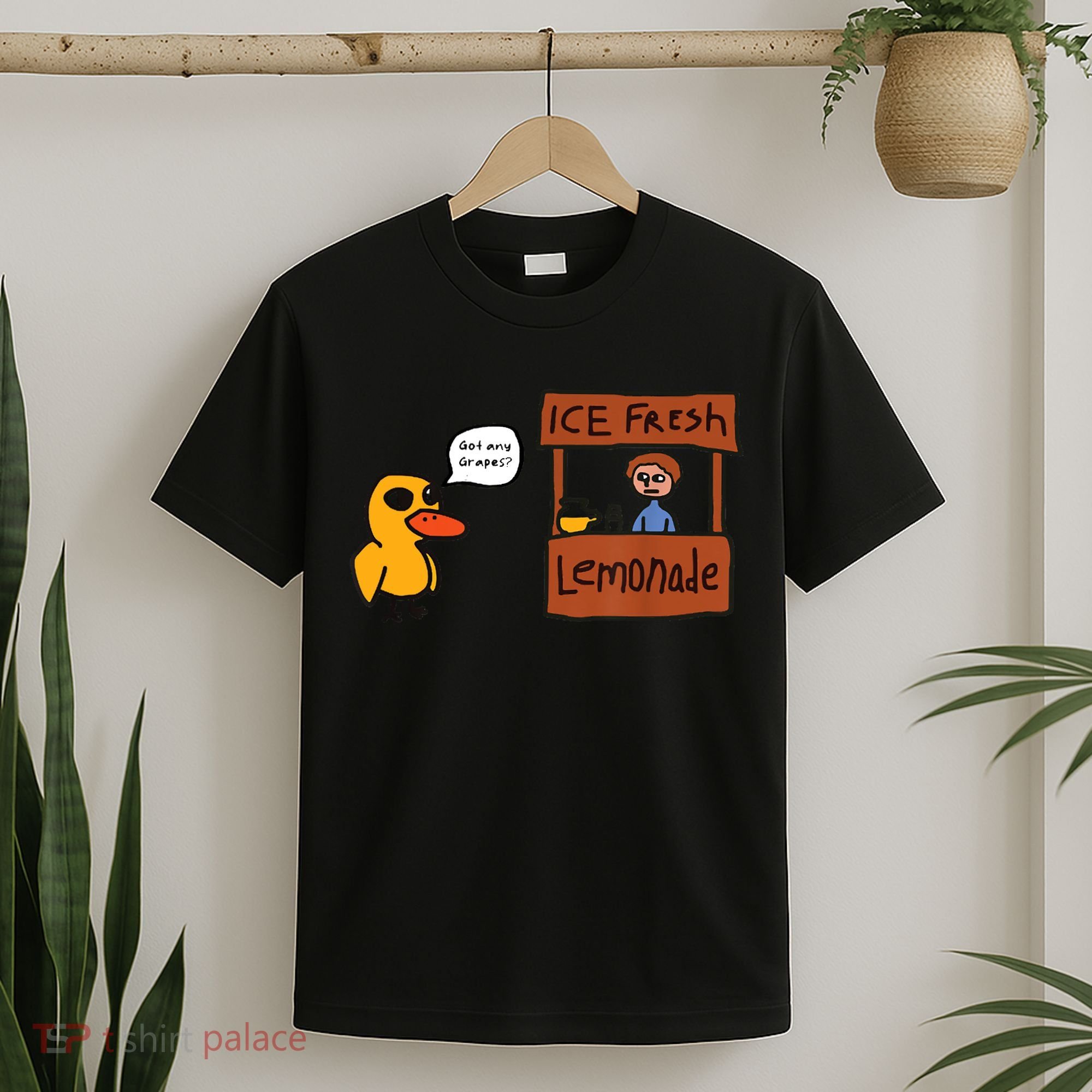 Ice Fresh Lemonade Got Any Grapes Duck Funny Ice Fresh T-Shirt