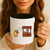 Ice Fresh Lemonade Got Any Grapes Duck Funny Ice Fresh Coffee Mug thumb 3