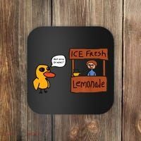 Ice Fresh Lemonade Got Any Grapes Duck Funny Ice Fresh Coaster thumb 0