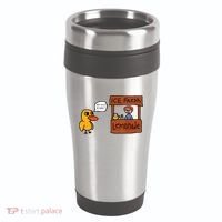 Ice Fresh Lemonade Got Any Grapes Duck Funny Ice Fresh 16oz Travel Tumbler thumb 0