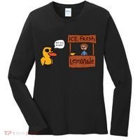 Ice Fresh Lemonade Got Any Grapes Duck Funny Ice Fresh Women's Long Sleeve Shirt thumb 0