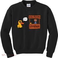Ice Fresh Lemonade Got Any Grapes Duck Funny Ice Fresh Kids Sweatshirt thumb 0