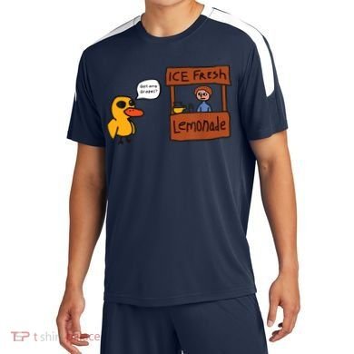 Ice Fresh Lemonade Got Any Grapes Duck Funny Ice Fresh Soccer Jersey