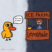 Ice Fresh Lemonade Got Any Grapes Duck Funny Ice Fresh Sport-Tek Competitor United Soccer Jersey thumb 4