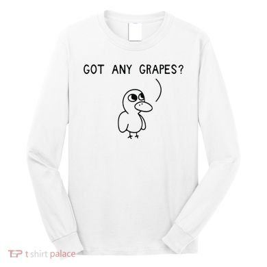 Ice Fresh Lemonade Duck Funny Got Any Grapes Love Gift Long Sleeve Shirt