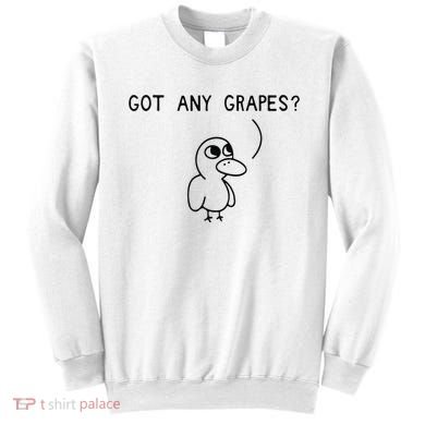 Ice Fresh Lemonade Duck Funny Got Any Grapes Love Gift Sweatshirt