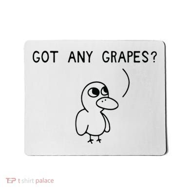 Ice Fresh Lemonade Duck Funny Got Any Grapes Love Gift Mousepad