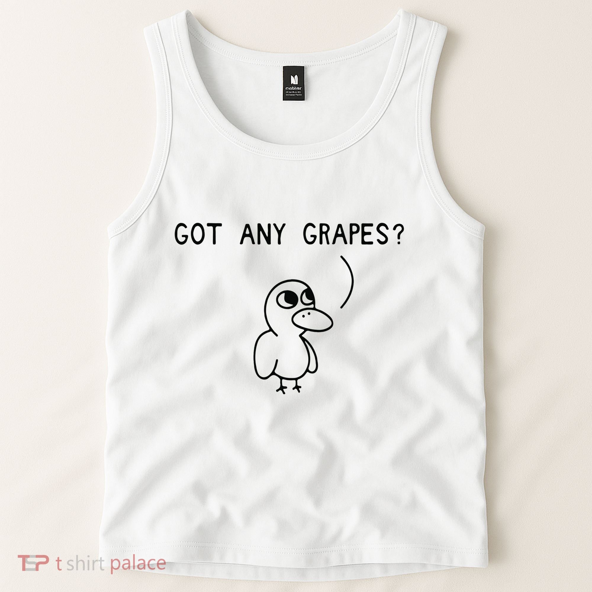 Ice Fresh Lemonade Duck Funny Got Any Grapes Love Gift Tank Top