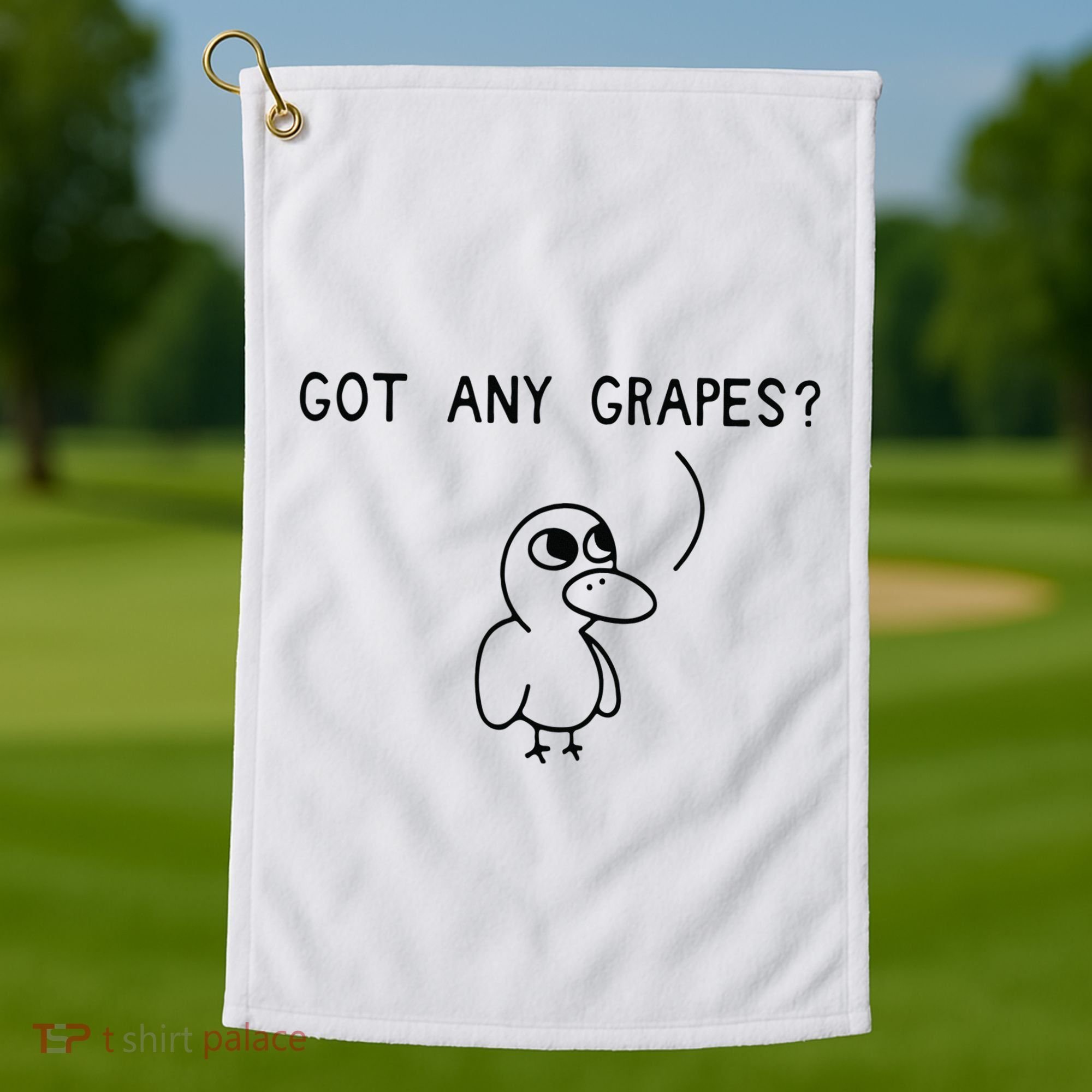 Ice Fresh Lemonade Duck Funny Got Any Grapes Love Gift Golf Towel