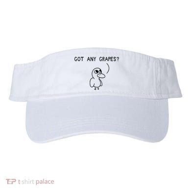 Ice Fresh Lemonade Duck Funny Got Any Grapes Love Gift Visor