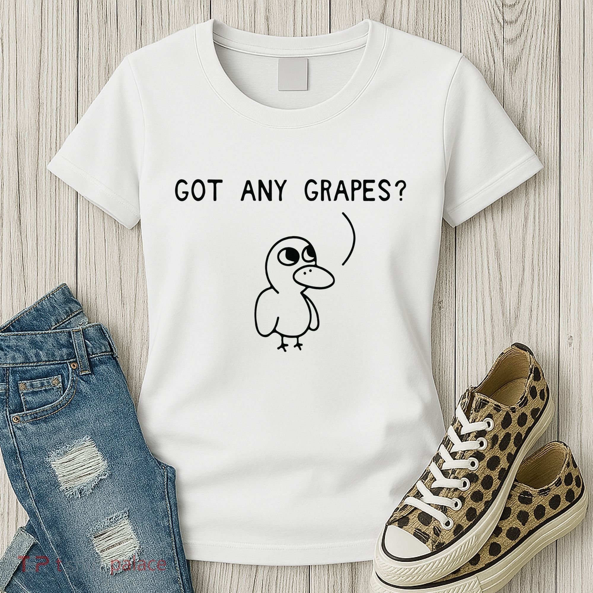 Ice Fresh Lemonade Duck Funny Got Any Grapes Love Gift Women's T-Shirt