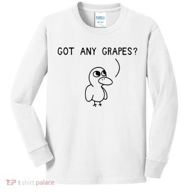 Ice Fresh Lemonade Duck Funny Got Any Grapes Love Gift Kids Long Sleeve Shirt