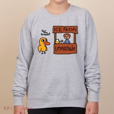 Ice Fresh Lemonade Got Any Grapes Duck Funny Ice Fresh Women's Sweatshirt