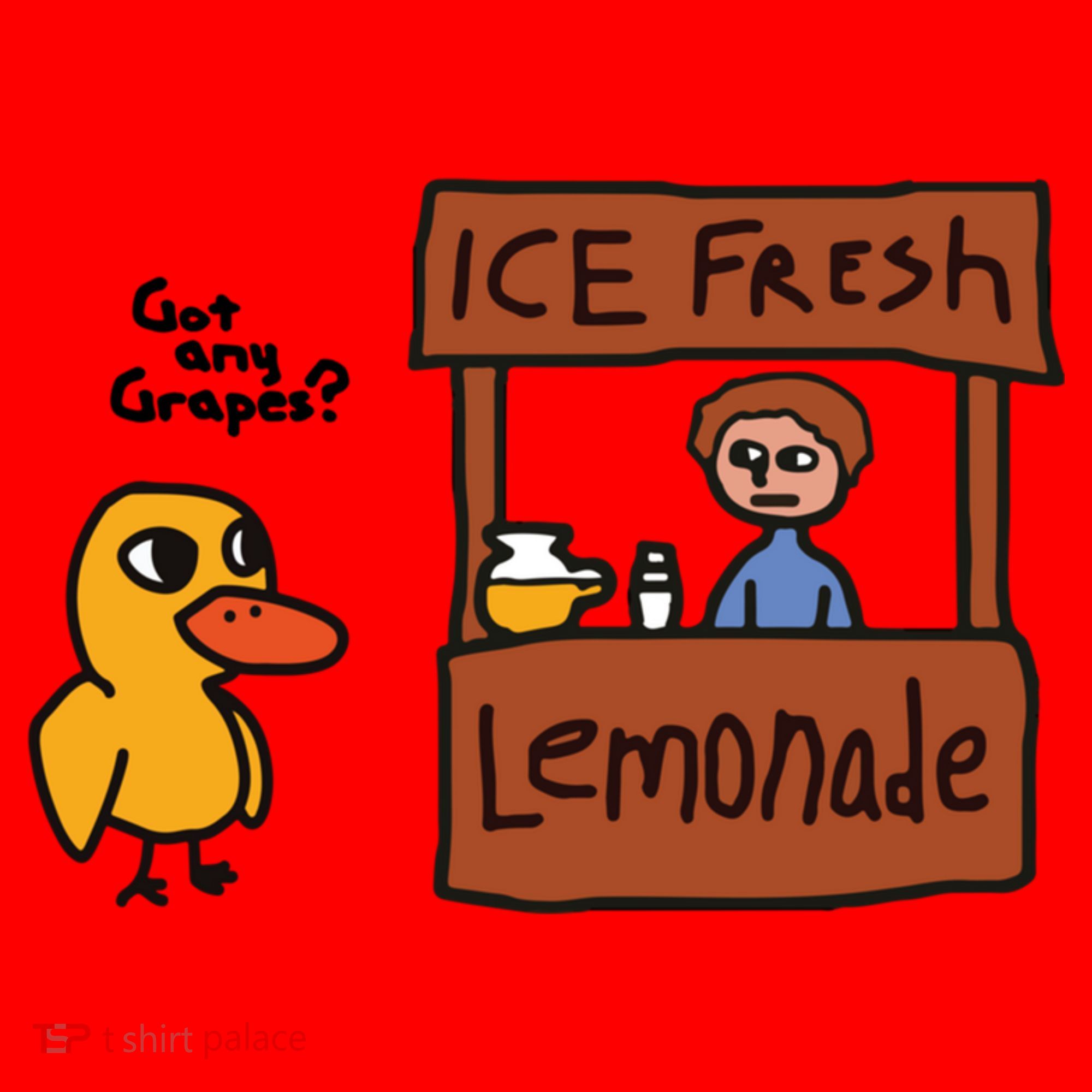 Ice Fresh Lemonade Got Any Grapes Duck Funny Ice Fresh Santa Hat