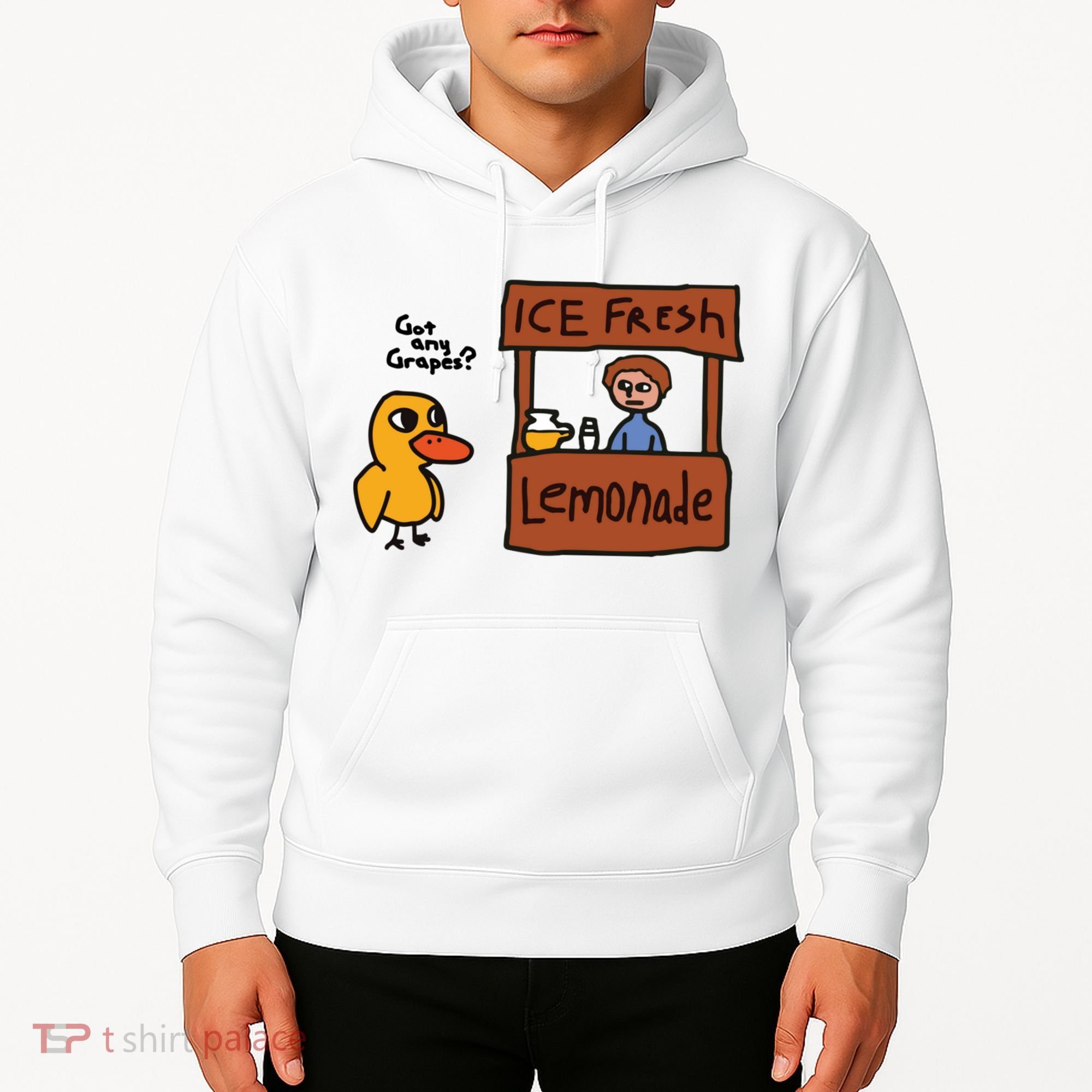 Ice Fresh Lemonade Got Any Grapes Duck Funny Ice Fresh Hoodie