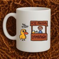 Ice Fresh Lemonade Got Any Grapes Duck Funny Ice Fresh Coffee Mug thumb 2