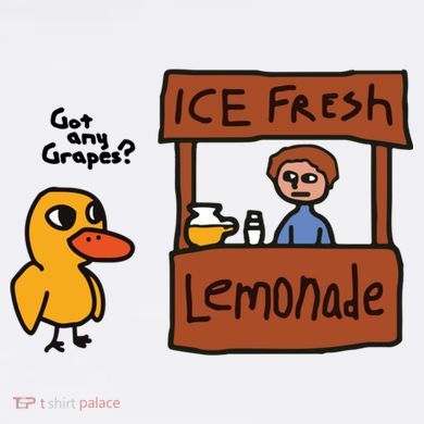 Ice Fresh Lemonade Got Any Grapes Duck Funny Ice Fresh Coffee Mug