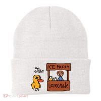 Ice Fresh Lemonade Got Any Grapes Duck Funny Ice Fresh Beanie thumb 0