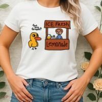 Ice Fresh Lemonade Got Any Grapes Duck Funny Ice Fresh Women's T-Shirt thumb 2