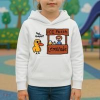 Ice Fresh Lemonade Got Any Grapes Duck Funny Ice Fresh Kids Hoodie thumb 3