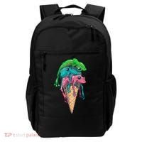 Icecream Frog Lover Food Funny Backpack thumb 0
