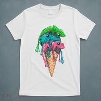 Icecream Frog Lover Food Funny T-Shirt thumb 5