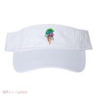 Icecream Frog Lover Food Funny Visor thumb 0