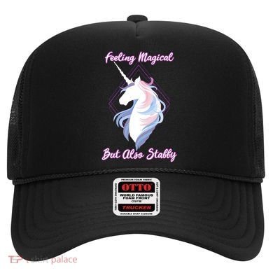 I Feel Magical But Also Stabby Funny Unicorn Gift Hat