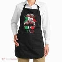 Italy Flag Messy Bun Italian Apron thumb 2