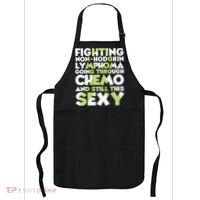 Inspirational Fighting Non-Hodgkin Lymphoma Chemo Patient Apron thumb 0