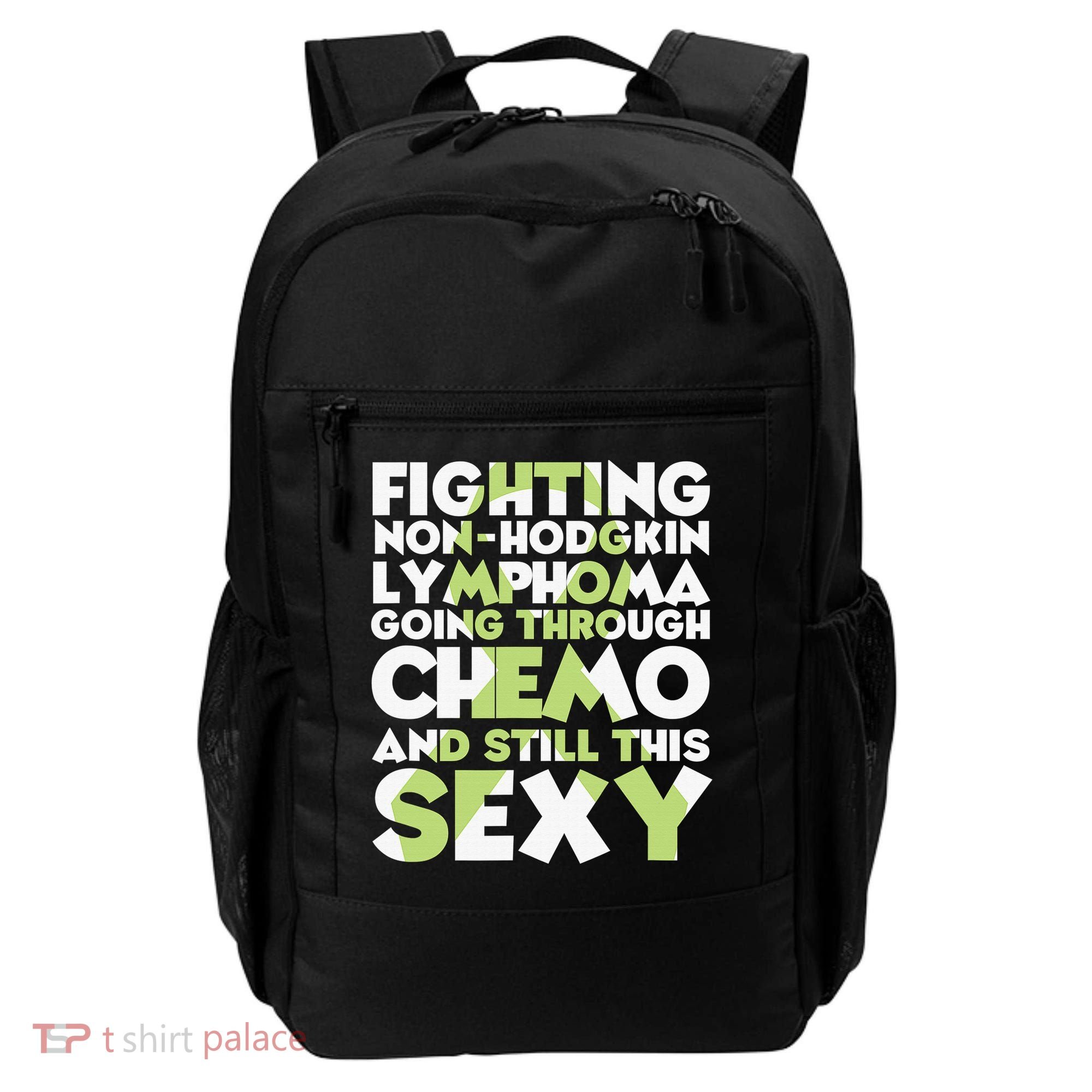Inspirational Fighting Non-Hodgkin Lymphoma Chemo Patient Backpack
