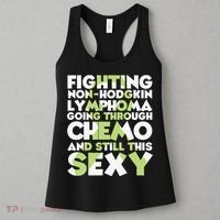 Inspirational Fighting Non-Hodgkin Lymphoma Chemo Patient Women's Tank Top thumb 3