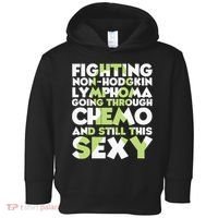 Inspirational Fighting Non-Hodgkin Lymphoma Chemo Patient Toddler Hoodie thumb 0