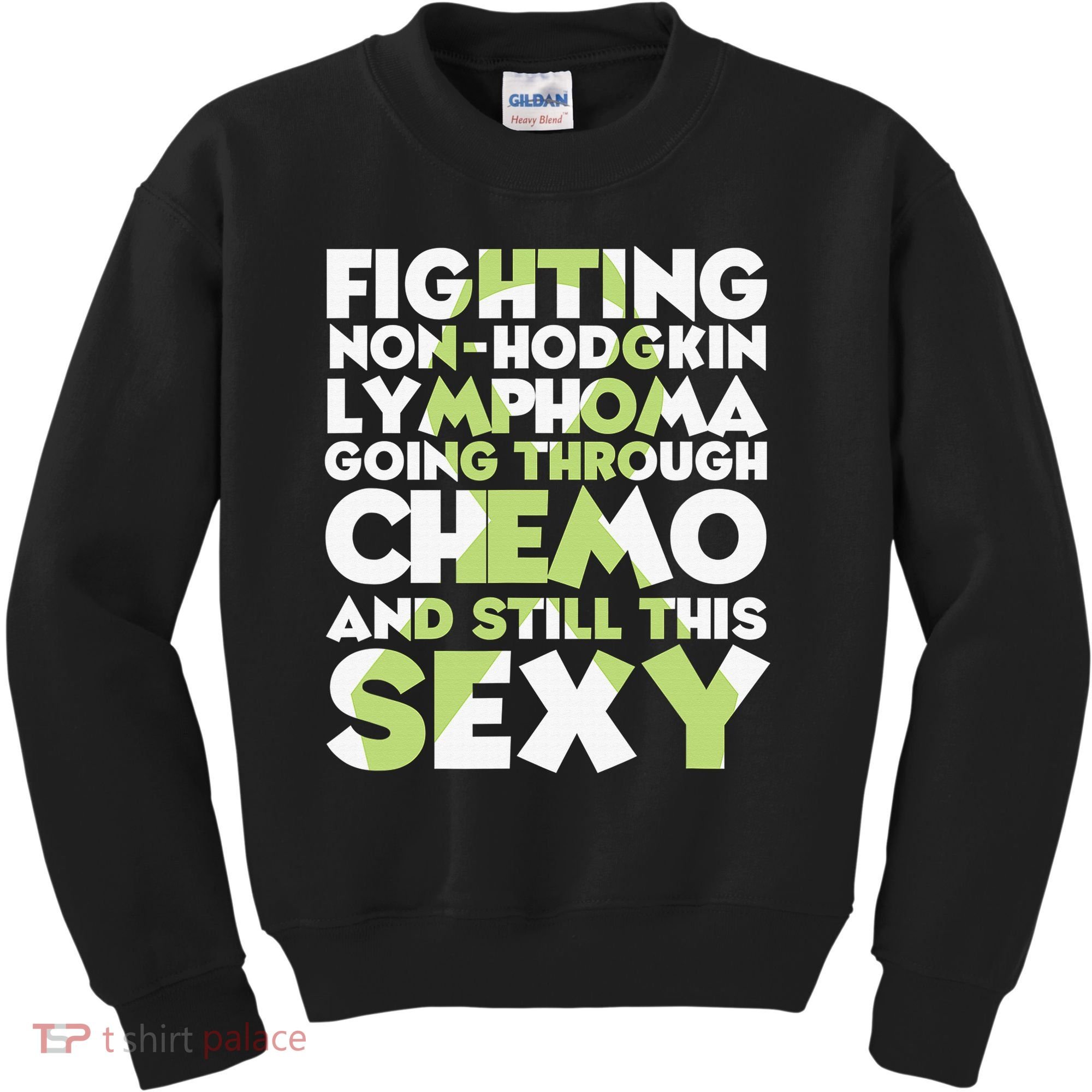 Inspirational Fighting Non-Hodgkin Lymphoma Chemo Patient Kids Sweatshirt