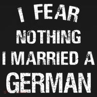 I Fear Nothing I Married A German Shirt Funny German Tote Bag thumb 4