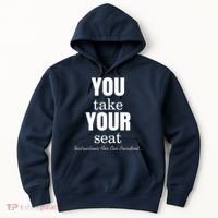 Instructions For Our President You Take Your Seat Biden's Cue Cards Hoodie thumb 0