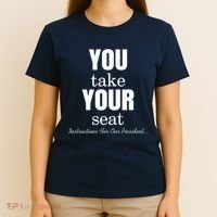 Instructions For Our President You Take Your Seat Biden's Cue Cards T-Shirt thumb 4