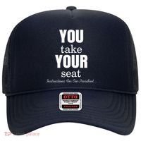 Instructions For Our President You Take Your Seat Biden's Cue Cards Hat thumb 0
