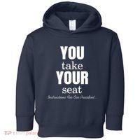 Instructions For Our President You Take Your Seat Biden's Cue Cards Toddler Hoodie thumb 0