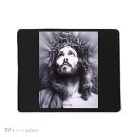 Image Face Of Jesus On A Cross With Crown Of Thorns Mousepad thumb 0