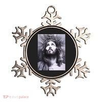 Image Face Of Jesus On A Cross With Crown Of Thorns Ornament thumb 0
