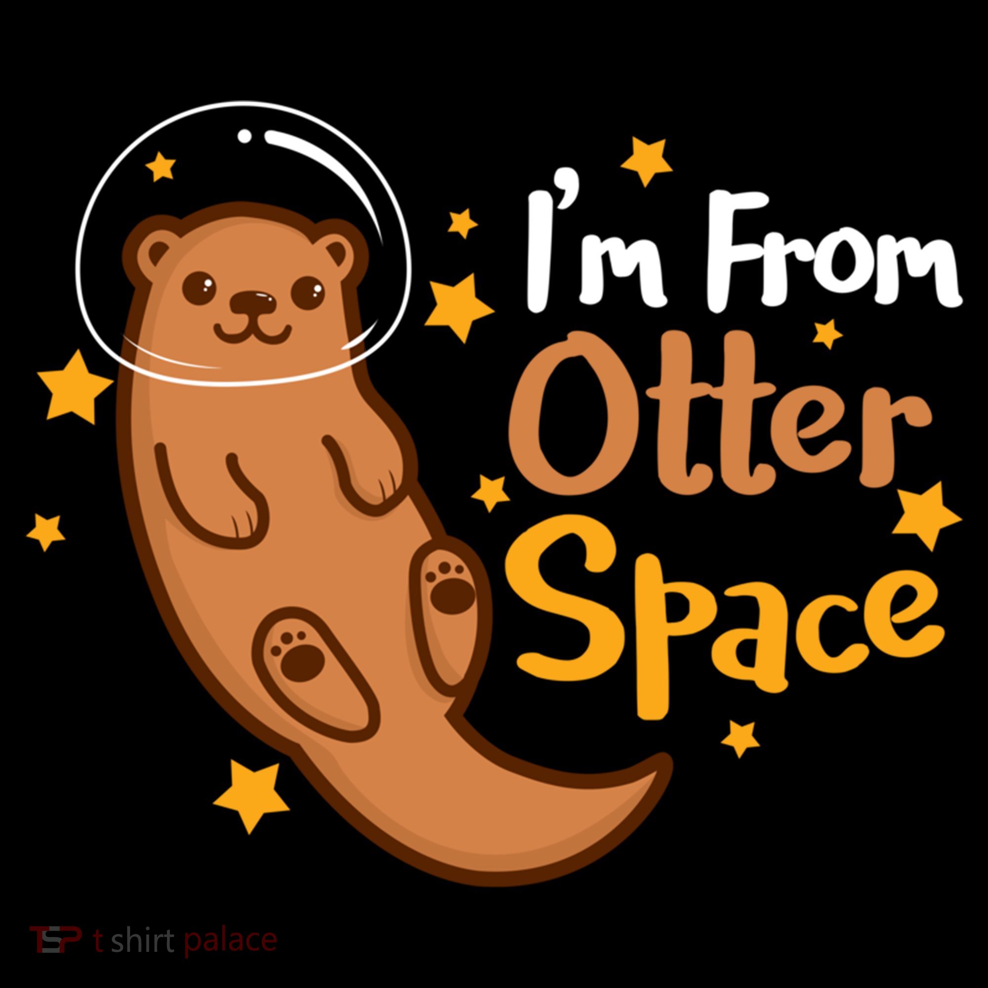 I'm From Otter Space Otter Pun Space Otter Cute Gift Women's Hoodie