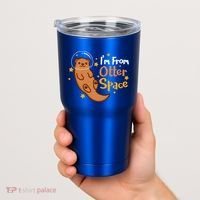 I'm From Otter Space Otter Pun Space Otter Cute Gift Tumbler thumb 2