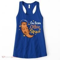 I'm From Otter Space Otter Pun Space Otter Cute Gift Women's Tank Top thumb 0